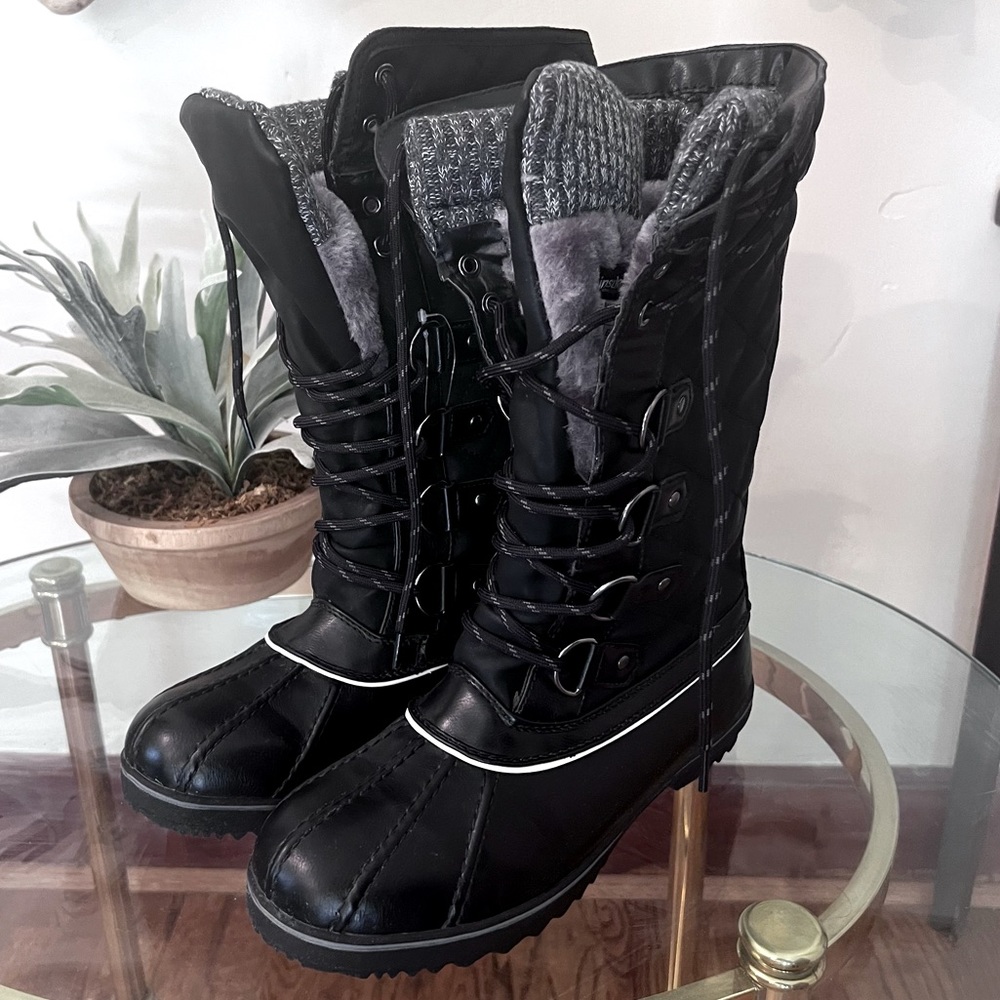 Dream Pairs 3M Thinsulate mid Calf Winter Boots insulation isolation style monte